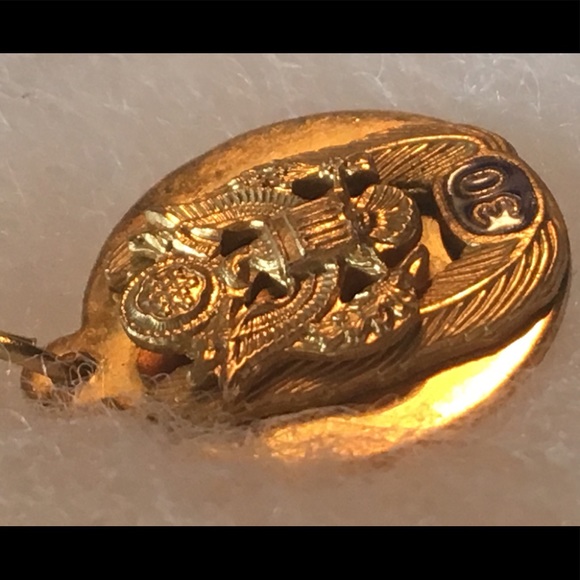 Vintage Army 30 Years of Service Pendant - 10K GF? - Picture 6 of 13